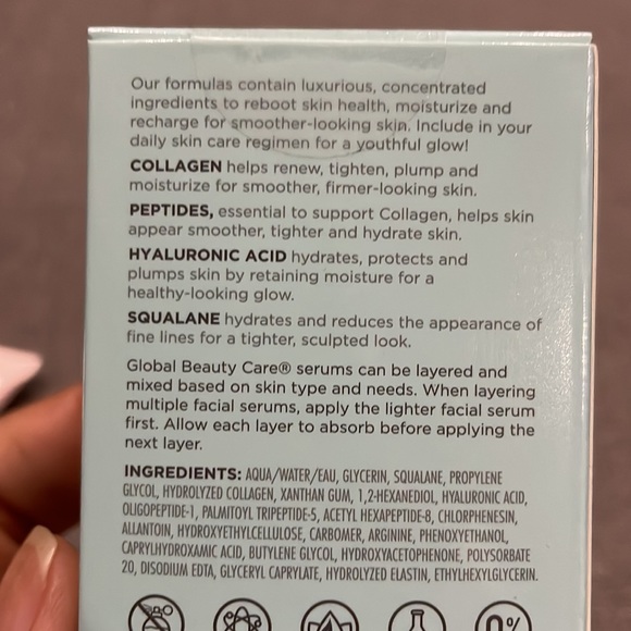 Global Beauty Care Smooth & Lift Collagen Cleanser & Serum Glowing Vit C cleanse - Picture 11 of 13